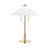 Flare 24" 2-Light Linen Table Lamp