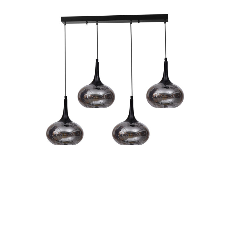 Lustre, 4 étages, Quatre lumières