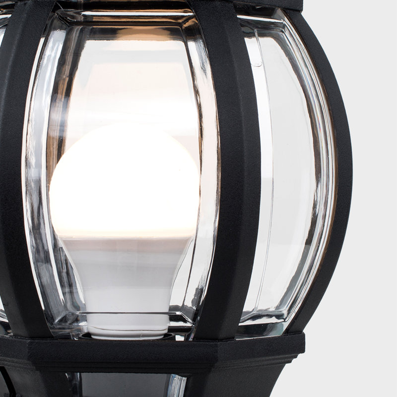 Shuler Black Outdoor Wall Lantern