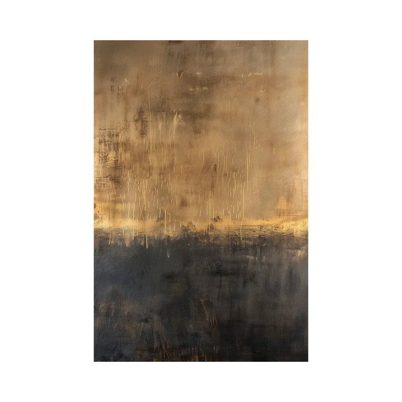 La lumière commence, H 18 po x l 12 po x P 1,5 po, Pas de tapis, Toile tendue