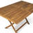 Nayoun 4 - Person Acacia Wood Patio Dining Set with Rectangular Table