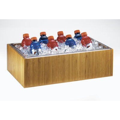 Bamboo Ice Housing with Clear Pan