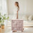Textured polyester chenille fabric square floor cushion-108834352-108834350