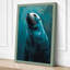 Seal in Teal Waters Coastal - Wrapped Canvas-2127853601-2127855582