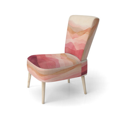 Chaise rembourrée Abstract Landscape