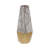 Ceramic Faux Marble Decorative Vase with Base-28118411-28118466