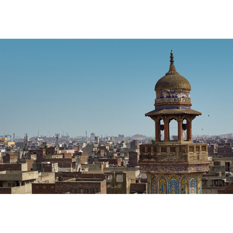 Wazir Khan Mosque by Gaborbasch - Wrapped Canvas Print, 30cm H x 46cm W x 3.8cm D