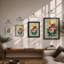 Blooming Paper Garden Botanical - Framed Print-1023678859-1023678857