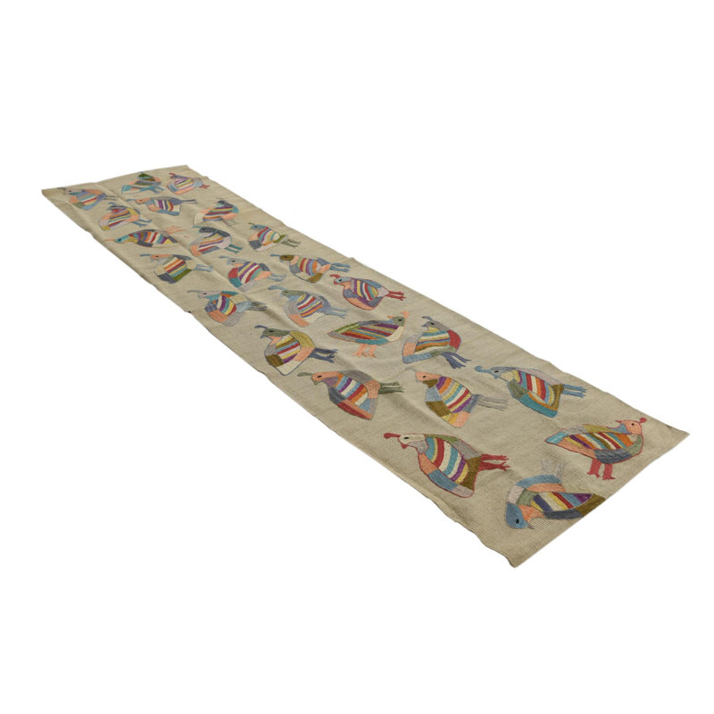 9 Ft Runner Perry Ivory Rug