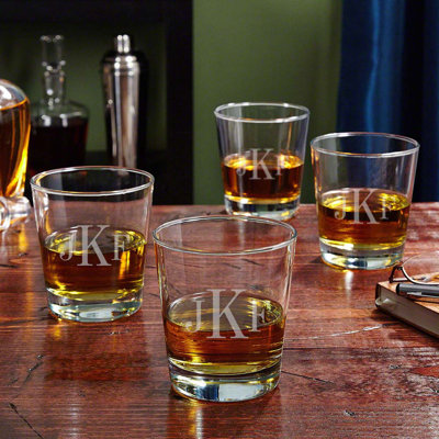 Verre à whisky personnalisé On the Rocks, 12 oz - Verres à roches gravés
