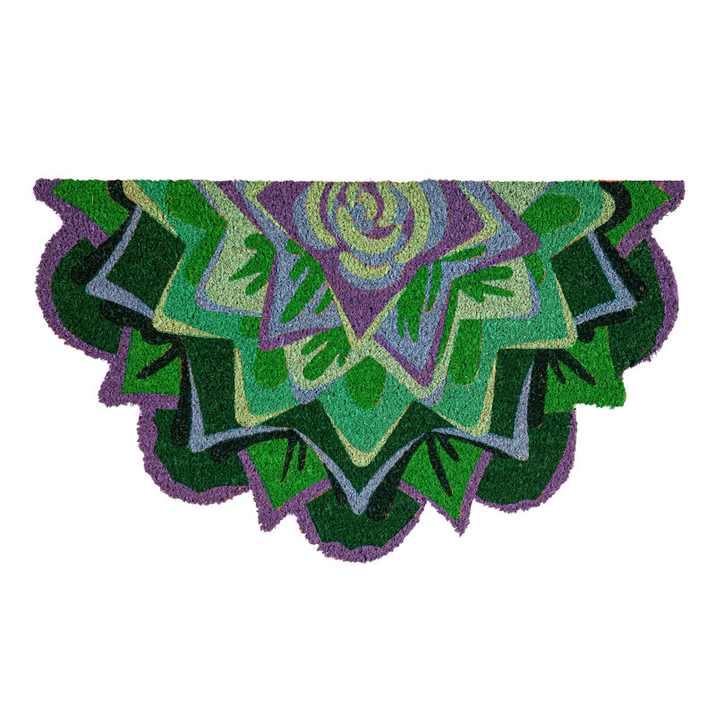 Tapis en forme de plante grasse