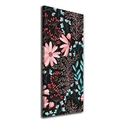 Field Flowers - Wrapped Canvas Print