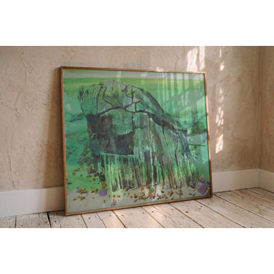 Green Stone Shore by Karin Bos — Coastal Wall Art