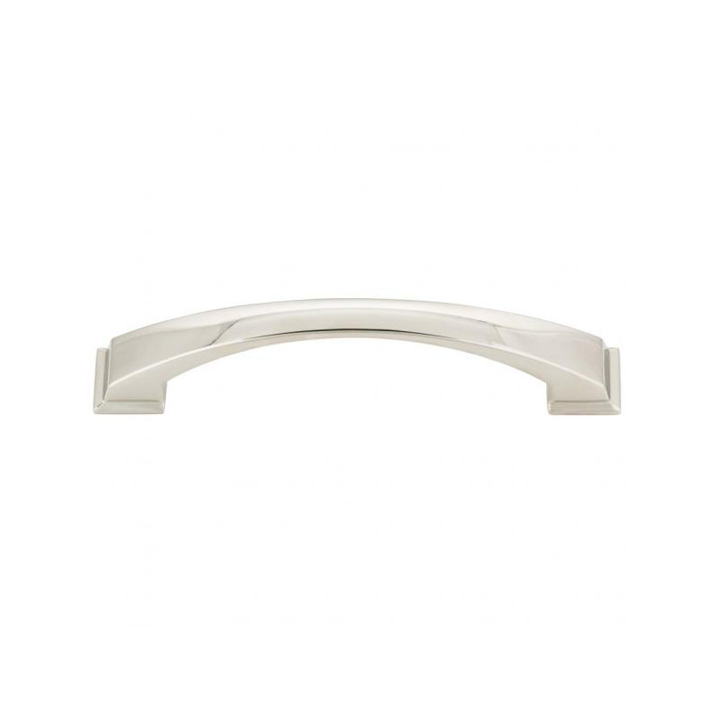 Roman Arch Pull, Polished Nickel, 12"