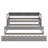 Multiple Twin XL Daybed  With 2 Trundles And 3 Storage Cubbies, Solid Wood Daybed Frame With A Light For Free And USB Charging Design, Space Saving Design-2126613491