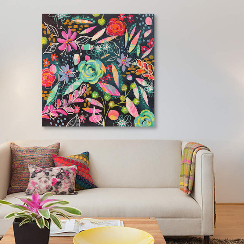 « twilight » par stéphanie corfee, impression sur toile, H 12 po x l 12 po x P 1,5 po, Pas de tapis, Toile tendue