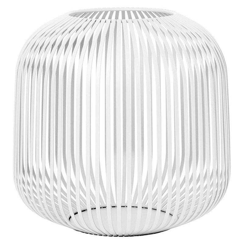 Lito Other Corner Lantern, 27 cm H x 28 cm W x 28 cm D, White