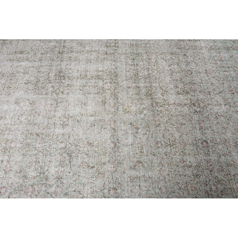 Tapis blanc en laine Modern Patchwork 64,6 x 100,8 pouces