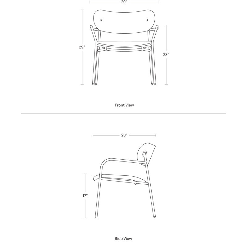 SideBySide Armchair, Bella Loden Performance Velvet