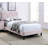 Griseldis Upholstered Unfinished Slat Bed-401647181-401647182