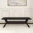 Muhsina Cross Leg Dining Room Bench (60in / 1520mm)-2005366689