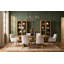 Dilworth Rectangle Solid Wood Double Pedestal Dining Table