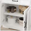 Grande armoire de rangement avec 2 tiroirs et 4 portes pour le salon, la cuisine et l'armoire