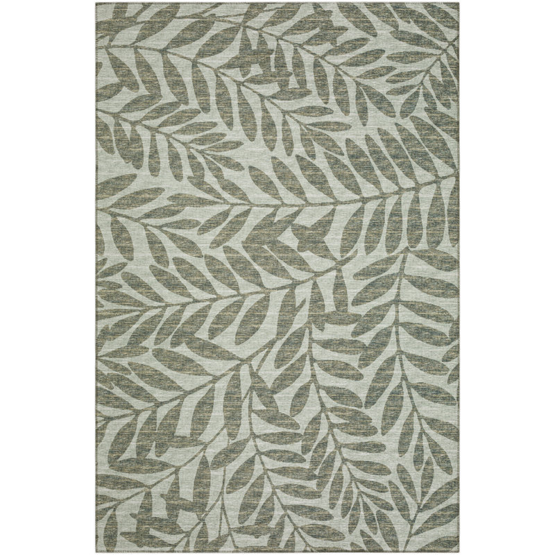 Duffield Chenille Floral Rug, Rectangle 3' x 5'