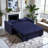 3-in-1 Multi-Functional Corduroy Sleeper Couch-440671125