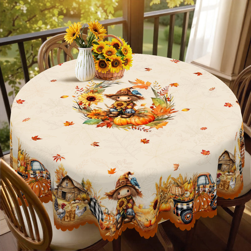 Nappe automne-hiver 152x152cm, 59,84 po rond
