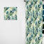 Leafy Tranquility - motif tropical I - rideau en velours tropical - obscurcissant - 1 panneau-107599236