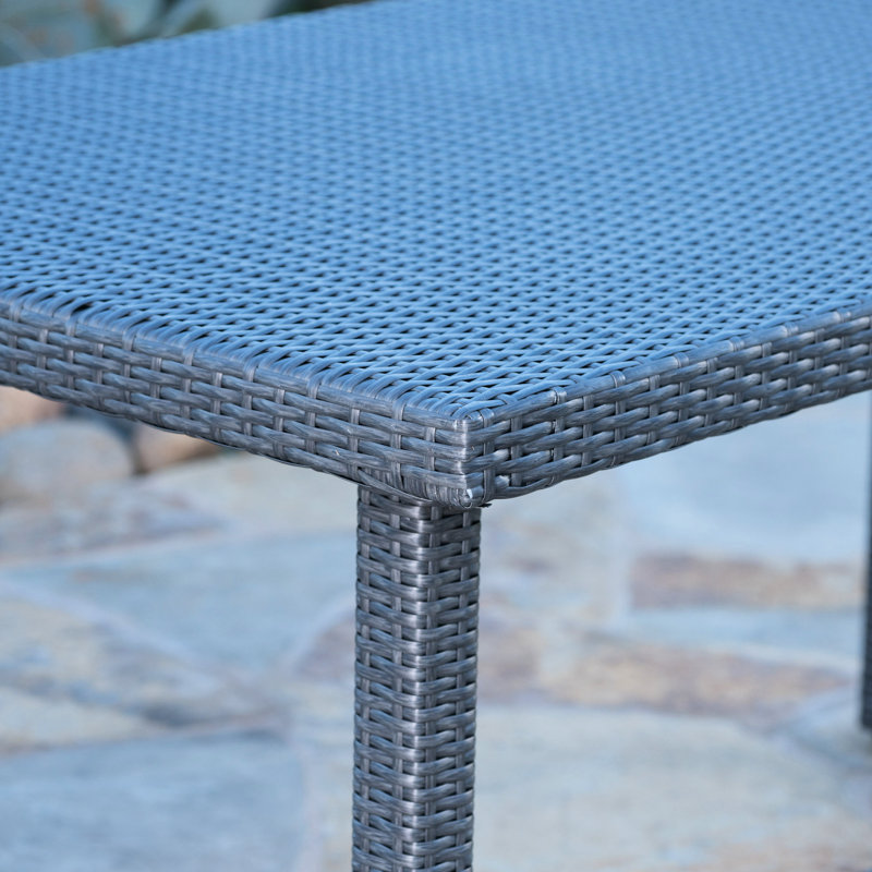 Table de salle à manger grise Rosa