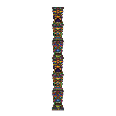 Totem articulé Tiki - paquet de 12