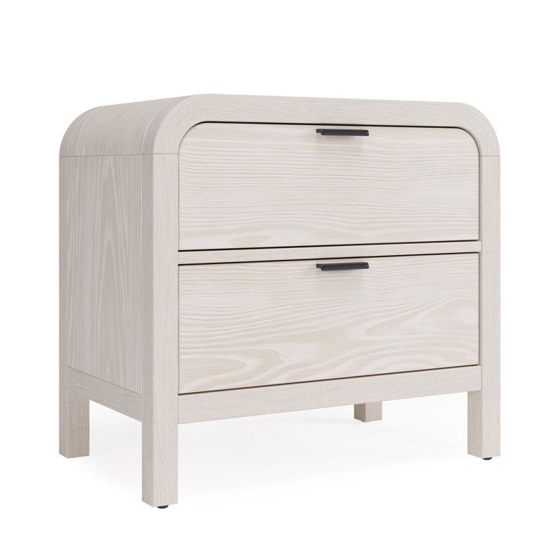 71.12cm W Solid Wood Bedside Table