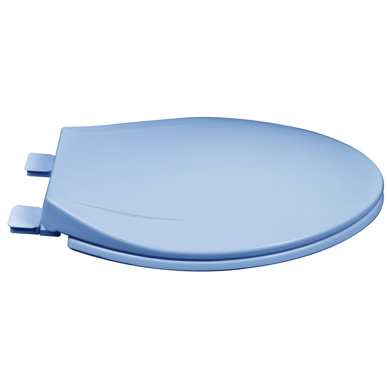 Elongated Toilet Seat and Lid, Regency Blue