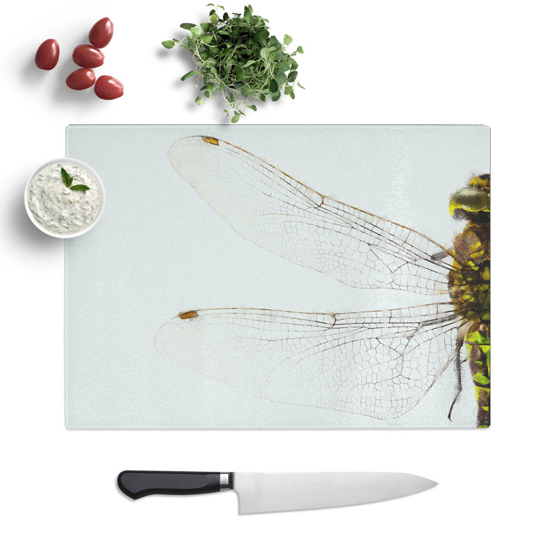 Dragonfly Vol.1 Painting Chopping Board, 28.5cm W x 39cm L