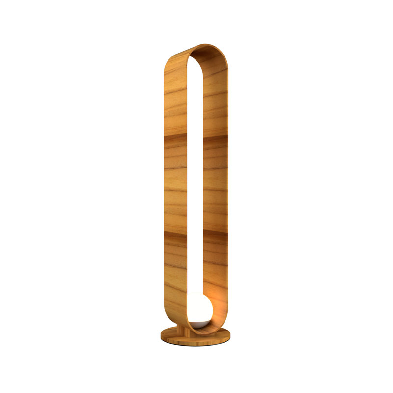 Sfera Floor Lamp, Teak