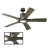 54" Aviator 5 - Blade Indoor / Outdoor Smart Ceiling Fan with Bluetooth Remote Control Included, Works With Alexa and iOS or Android App -48482682