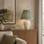 Lampe de table plissée 1 lumière Ravenna-102300343