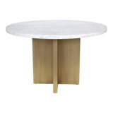 Graze Round Marble Dining Table