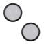 Biridiana Black 22cm H Integrated LED Outdoor Flush Mount