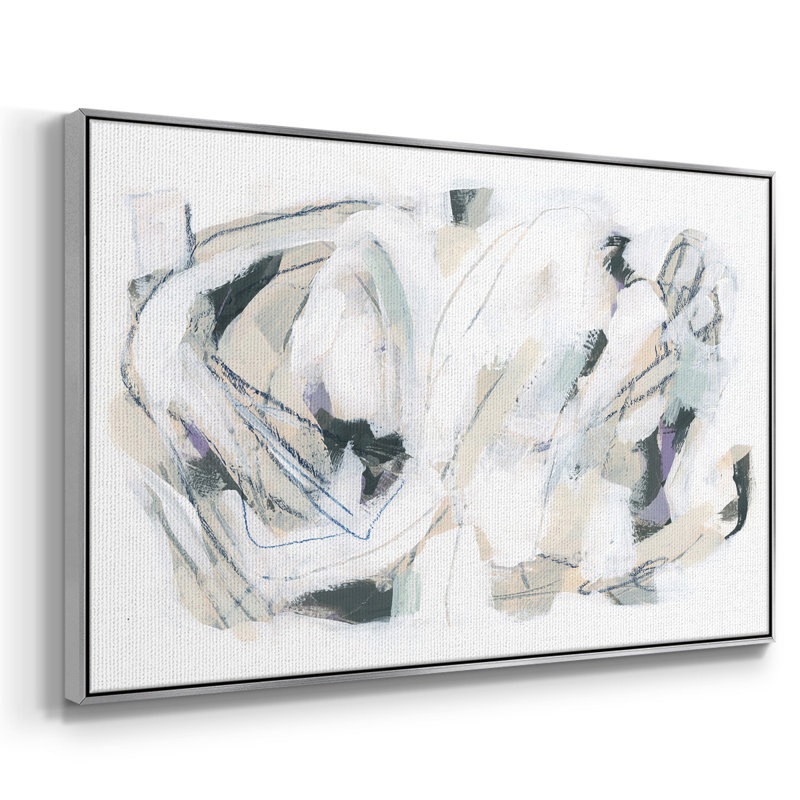 «Arctic Helix II», reproduction sur toile encadrée, H 17 po x l 25 po x P 2 po, Encadrement argenté