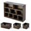 Solid Wood Desk Organiser with Drawers