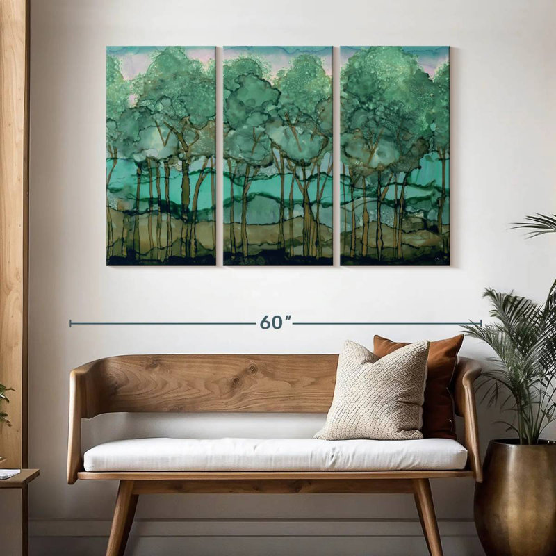 Alvord Green Tree Grove, H 32 po x l 50 po