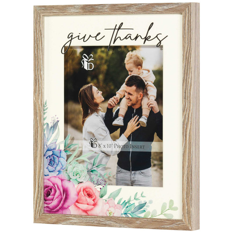 Brown Picture Frame with Mat