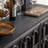 Black Solid Wood Sideboard