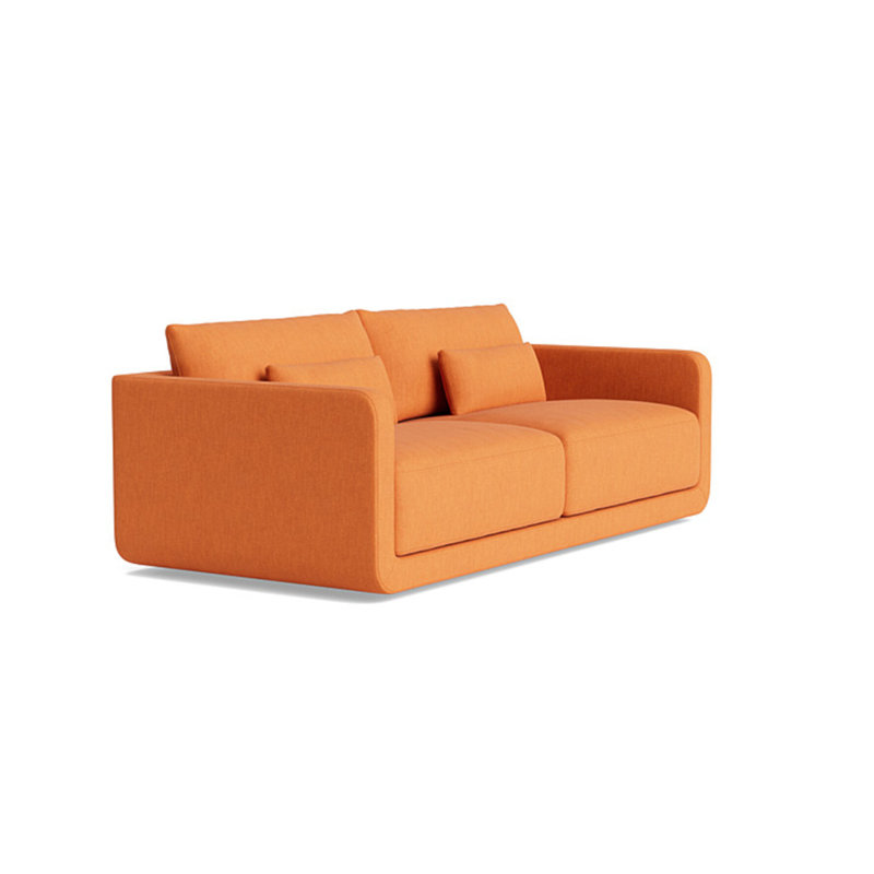 Eva Sofa (85"), Performance Weave - Carrot