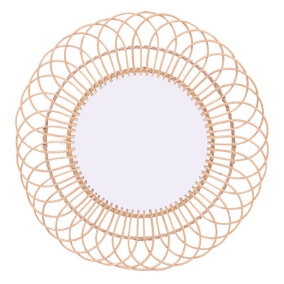 Banafsai Rattan Wall Mirror