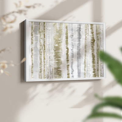 Brume de prairie - reproduction encadrée