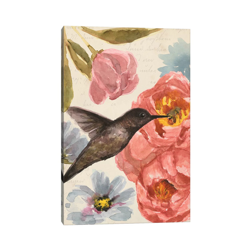 Nectar's Sip I by Annie Warren - Wrapped Canvas Print, 20.32 cm H x 30.48 cm W